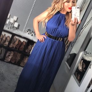 Blue dress